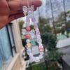 Nuevo cordón para teléfono móvil, creativo, pequeño, fresco, con forma de mariposa, cadena de cuentas, accesorio de cuerda anticaída para teléfono móvil, cadena decorativa para teléfono móvil