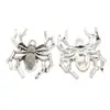 24 Estilos de Colgantes Serie Halloween Plata Antigua Accesorios de Joyería de Aleación Vintage DIY Colgantes para Collares Venta Caliente Transfronteriza