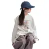Camiseta interior para niños YOJIA, nueva y elegante camiseta de manga larga con dibujos animados para niños de primavera y otoño 2026, camiseta de otoño para niños con cuello redondo