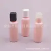 Botella Rosa de 50ml con Tapa abatible, Botella de Alcohol con Tapa de presión, Botella de Loción de 50ml, Botella de Champú, Botella de Limpiador Facial