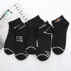 Calcetines Desechables Negros y Grises para Mujer, Calcetines Cortos Tipo Barco Finos de Verano, Calcetines Deportivos de Media Pantorrilla Casuales para Negocios para Hombre, Venta al por Mayor Transfronteriza