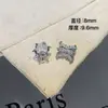 Acessórios DIY de Cristal Preenchido com Ouro 14K Zircônia Contas Espaçadoras de Cintura Pequena Espaçador Pulseira Colar Acessórios de Joias Artesanais com Contas