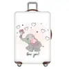 Funda protectora elástica para maleta de equipaje funda para maleta de equipaje maleta de equipaje maleta de equipaje funda 18/20/24/28/30 pulgadas gruesa resistente al desgaste