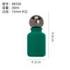 Botellas de Perfume de Vidrio Personalizadas con Terciopelo 30ml 50ml 100ml, Botellas con Atomizador Personalizadas con Terciopelo en Varios Colores