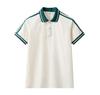 Uniformes de verano para estudiantes de primaria y secundaria, Trajes de manga corta, Polos para niños, Albaricoque Azul claro Blanco hueso Camisetas para estudiantes de secundaria, Uniformes de clase