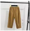 Pantalones cortos casuales de trabajo para mujer de verano, abotonados, con bolsillo grande, pantalones básicos simples para mujer