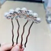 Peine de Metal de Gama Alta Elegante Mariposa Destacado Perla Peine para el Cabello Pinza para el Cabello Adorno para la Cabeza Me encanta llevar con trémolo