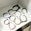 Diadema de tela plisada nueva, elegante y delicada para mujer, con un versátil diseño de lazo de lunares, perfecta para lavarte la cara o como accesorio para el cabello