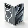 Aplicável para Capa Magnética Transparente Dobrável iPhone Duo Tela Larga Apple Duo Proteção Contra Queda com Airbag nos Quatro Cantos