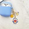 Llavero creativo de Doraemon con dibujos animados, pareja de aleación de zinc, bonito colgante para bolso de Doraemon, regalo para estudiantes