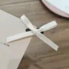Grampo de Cabelo Estilo Laço de Ballet para Celebridade da Internet Coreana e Japonesa Clipe Lateral Grampo para Cabelo Trançado de Menina Acessório de Cabelo Doce e Fofo