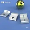 Perfil Industrial de Aluminio Estándar Europeo 20/30/40 Soporte de Estante de Marco Soporte de Estante DIY Tablero Tabla de Madera Sujetador
