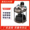 Balcón de dormitorio mesa de té pequeña taza sala de ajedrez y cartas mesa de té mesa integrada de té mesa de comedor auxiliar mesa de mahjong gruesa estudio