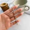 Joias transfronteiriças europeias e americanas temperamento pulseira simples de floco de neve de diamante personalidade versátil geométrica estrela pulseira ajustável