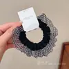 Goma para el pelo satinada plisada estilo coreano para mujer, nuevo modelo 2026, alta elasticidad, coletero duradero, diadema, accesorio elástico para el cabello