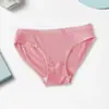 Fornecimento de Comércio Exterior Novo Estilo Roupa Íntima Cor Lisa Algodão Fio Inferior Respirável e Confortável Calcinhas Menina para Mulheres
