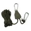 Equipamentos e Artigos para Atividades ao Ar Livre: Polias, Cordas de Vento para Lona de Camping, Cordas de Barraca de Camping, Grampos de Corda à Prova de Vento, Cordas Ajustáveis para Pendurar Iluminação