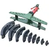 Precio de Dobladora Hidráulica Manual de Tubos Swg de 2 Pulgadas Dobladora Hidráulica para Tubo Galvanizado Dobladora Integral para Tubo sin Costura