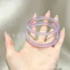Pulseira de Calcedônia Violeta Natural Branca com Pulseira de Ágata Roxa Jade de Gelo Ágata Roxa Clara Jade Lavanda