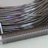 Ronda cuero sintético mimbre PE tiras de mimbre tejido a mano maceta DIY plano mimbre plástico tejido silla de exterior para ocio botella de aceite