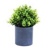 Plantas Verdes Simuladas, Plantas de Eucalipto en Maceta, Plantas en Maceta de Flores Falsas, Adornos de Decoración para el Hogar, Flores de Mano, Plantas Simuladas