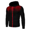 Amazon outono e inverno novo cardigã casual masculino com capuz suéter estampa 3D jovem casaco masculino atacado