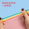 Hebilla para Cordones para Personas Mayores, Cordones Elásticos Ajustables Sin Atar, Sujetador de Hebilla de Cordón Colorido, Sujetador de Cierre, En Stock