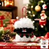 Pingente de Pelúcia de Ovelha Natalina Original Chaveiro de Desenho Animado Rena Chapéu de Natal Boneca Fofa Pequeno Presente Atacado