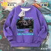 Sudadera con capucha de manga larga Delta Game Action Agent Weilong Claw Periférico Cuello Redondo para Hombres, Mujeres, Niños y Estudiantes