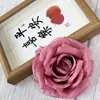 Nuevo producto transfronterizo: Flores de Rosa Artificiales para Estudios de Fotografía de Bodas, Decoraciones de Pared de Hotel, Accesorios Florales, Cabezas de Flores Artificiales