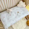 Capa de colchão para creche em veludo de leite 100% algodão, disponível em vários tamanhos, personalizável, dupla face, adequada para compra em grupo e dropshipping