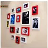 Marco de Fotos Moderno Sencillo Pared de Fotos Madera Maciza Engrosada 6 pulgadas 7 pulgadas Doble Uso Escritorio/Montaje en Pared Marco de Pintura de Viento Venta al por Mayor