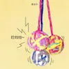 Pelota de lana para mascotas de Amazon transfronterizo gato aliviando congestión colorida suave cola pelota mascota auto-Hola sonido pelota de lana