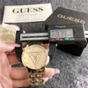 Reloj de Diamantes para Mujer Estilo Ins Diseño de Nicho Patrón de Signo de Interrogación Personalizado Reloj Popular Moda para Transmisión en Vivo Reloj Impermeable