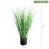 Simulação de grama taboa, grama de junco, galho único, paisagem diy fazendo palheiro, palheiro, grama, grama falsa verde, decoração de cenário