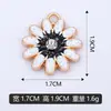 Pulseira Exclusiva DIY com Pétalas de Margarida em Strass e Lantejoulas com Gotejamento de Óleo, Acessórios de Joias Transfronteiriços, Venda Direta da Fábrica, Disponível para Venda por Atacado em Lotes Mistos