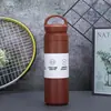 Taza portátil transfronteriza japonesa de acero inoxidable 304, taza de vacío portátil, simple, para exteriores, creativa, para coche, vaso de agua