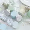 Poesia Açucarada Diário Colagem e Fita Washi Flor e Alice Material Base Básico Decoração de Diário DIY Colagem