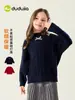 2 artículos nuevos el 24 de agosto 15% de descuento Anti-pillingSuéter cálido Dudu para niñas para invierno, dulce para niñas