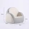 Sofá Pequeño Infantil Hogar Estilo Crema Celebridad de Internet Asiento Creativo para Rincón de Lectura Bebé Bebé Lindo Dibujo Animado Sillón Sofá