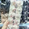Fofo Gato Kt Desenho Bordado de Renda Laço Prendedor de Rabo de Cavalo Infantil Faixa de Cabelo para Alunos do Ensino Fundamental Acessório de Cabelo