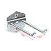 Gancho de agujero cuadrado, tablero de agujeros, herramientas de hardware, tablero para colgar, estante de almacenamiento, estante de almacenamiento de pared, archivador, banco de trabajo, gabinete de herramientas, gancho