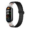 Para Pulsera Xiaomi Huawei 8910 Línea de Lazo Perro Tres Cuentas Silicona Magnética Correa de Reloj Fit3 Pulsera Magnética