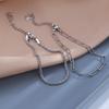 Cadena Novia Galaxia Brillante Estilo Coreano Importado de Italia Pulsera Personalizada de Gipsofila Estilo Frío Brillante para Mujer