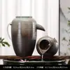 Maceta de Arcilla con Flujo de Agua Circulante Estanque de Peces Antiguo Adornos de Paisajismo para Patio Pecera Balcón Estanque de Peces al Aire Libre Accesorios de Paisajismo DIY