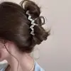 Grampo de Cabelo para Mulheres, Grampo de Cabelo de Luxo, Grampo de Cabelo Estilo Igual Dongdaemun Coreano, Grampo de Tubarão para a Parte de Trás da Cabeça, Acessórios de Cabelo para Mulheres