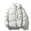Nueva chaqueta acolchada de invierno, gruesa y cálida, unisex, corte holgado, abrigo casual, abrigo de algodón versátil y moderno