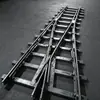 Estructura de Desvío Minero Ferroviario Estable Resistente al Desgaste Duradera Flexible Cambio Riel Minero Desvío Simple