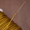 No. 72 Hilo de Jade 0.8mm Rollo Pequeño Hecho a Mano DIY Cuerda para Tejer Collar Cordón Nudo Chino Material Hilo Rojo Venta al por Mayor del Fabricante