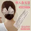 Ferramenta Mágica para Penteado Lazy Bow Twist Clip Grampo de Cabelo para Mulheres Adultas Ferramenta de Penteado para Coque